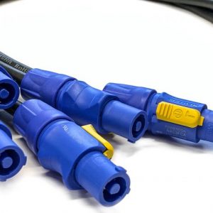 socapex to powercon breakout tail power rental