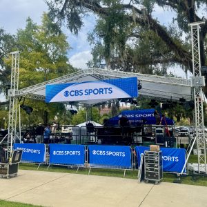 staging rental doak campbell stadium tallahassee