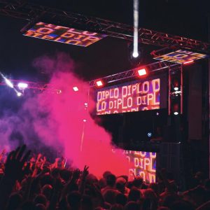 led video wall rental for diplo production tallahassee
