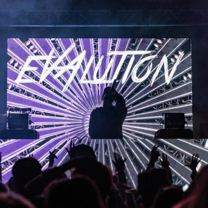 led video wall rental for sae fraternity in tallahassee